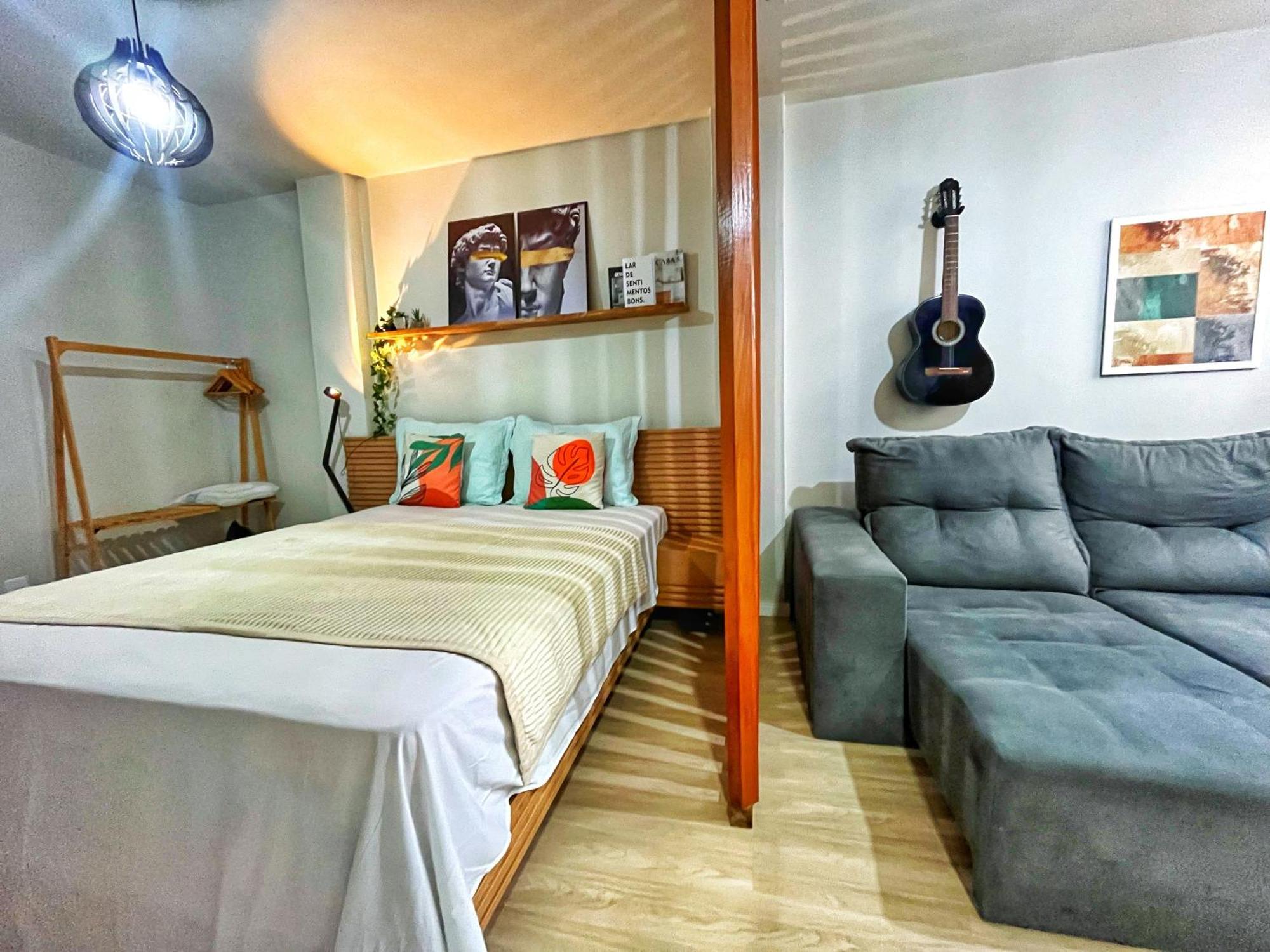 Loft Aconchegante No Centro De Macae, Wifi, Ar Condicionado E Cozinha Completa Apartment Luaran gambar